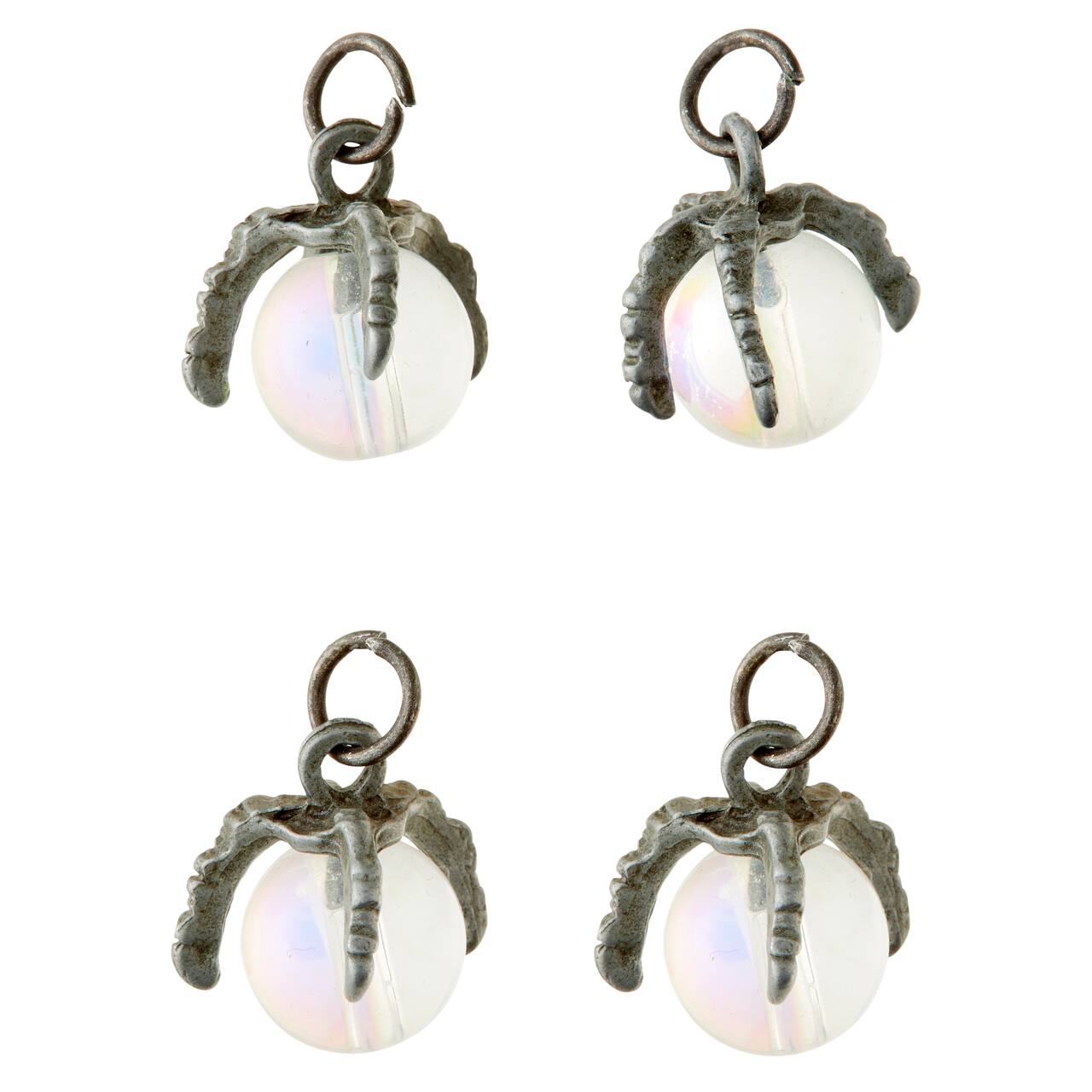 12 Packs: 4 ct. (48 total) Found Objects™ Oxidized Silver Charms by Bead Landing™